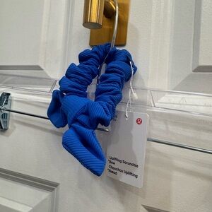 Lululemon Athletica Blue Uplifting Scrunchie